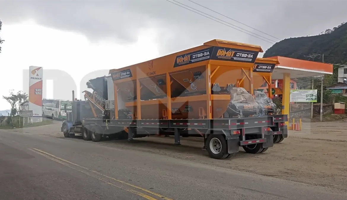 Mobile Concrete Production Systems