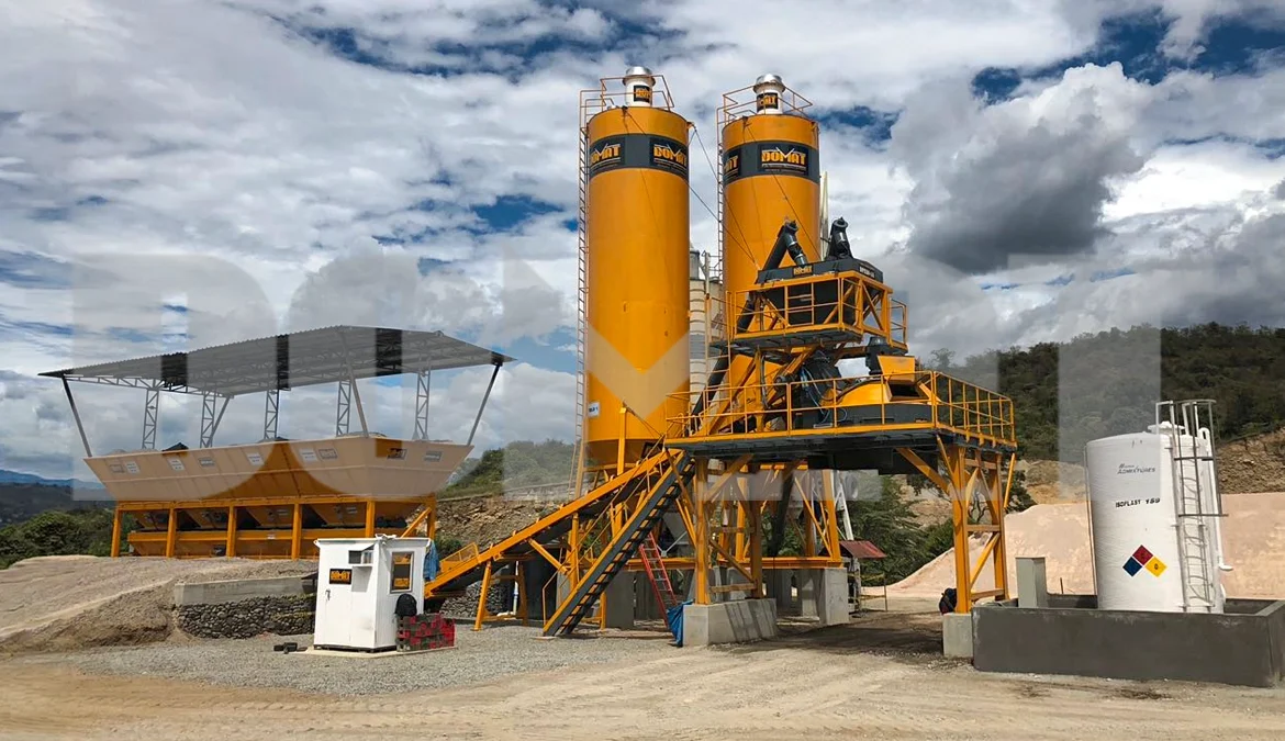 Concrete mixer types