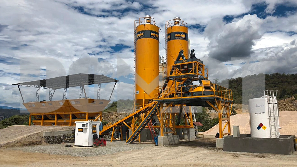 Concrete mixer types